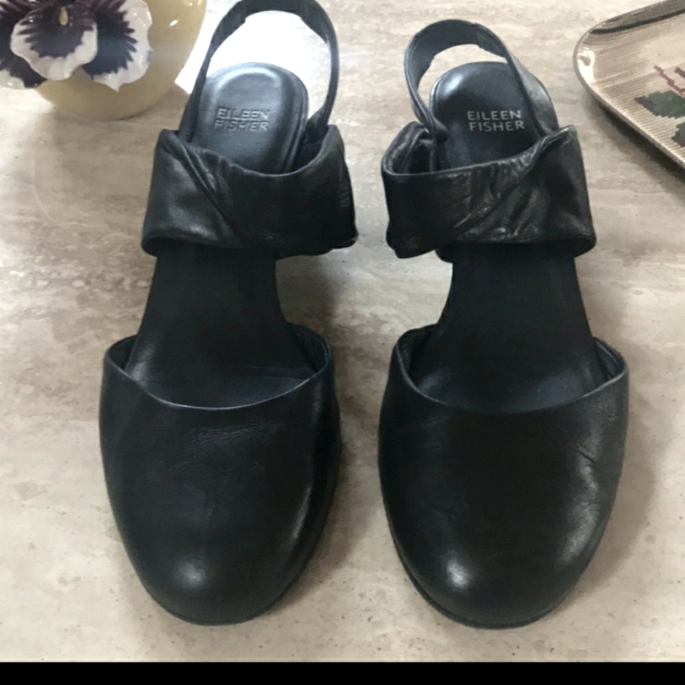 Eileen Fisher Leather Shoes